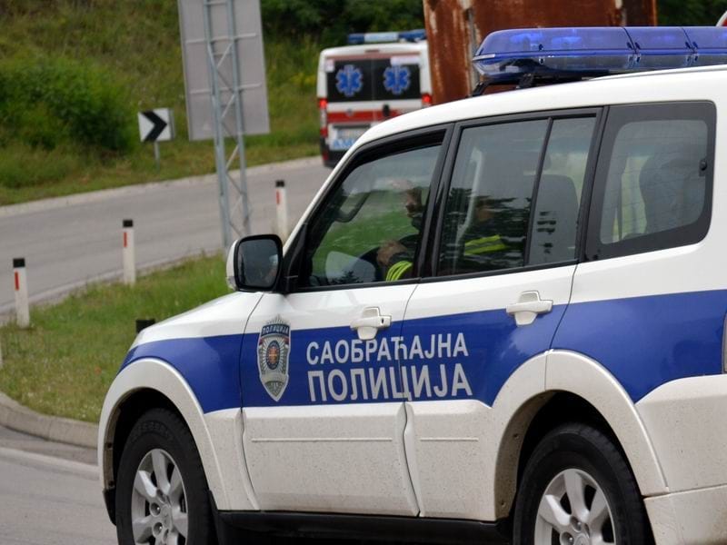 Sudar autobusa i auta na Koridoru 10 kod Leskovca, lakše povređen vozač automobila 2 policija ilustracija Kosta juzne vesti