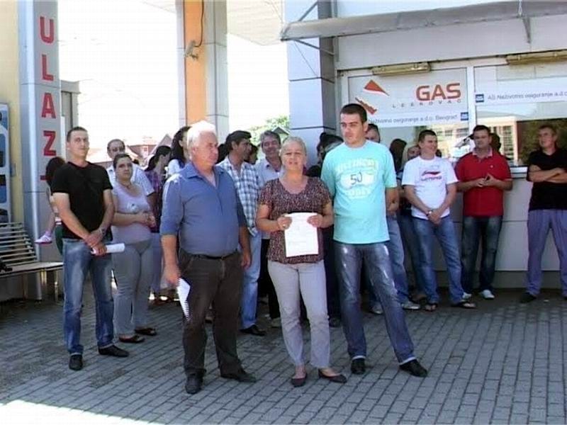 Štrajk radnika leskovačke Gradske autobuske stanice 12 strajk le