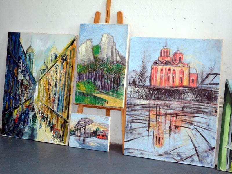 Počela Likovna kolonija u Svrljigu 13 Likovna kolonija Svrljig