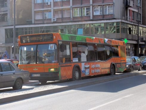 autobus gradski prevoz