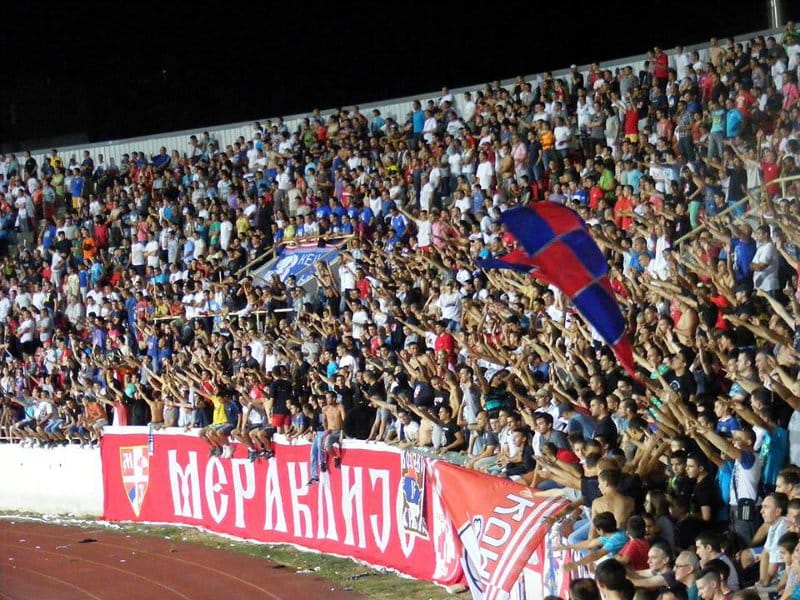 Kažnjen zbog paljenja šala FK “Partizan” 20 navijaci Radnickog