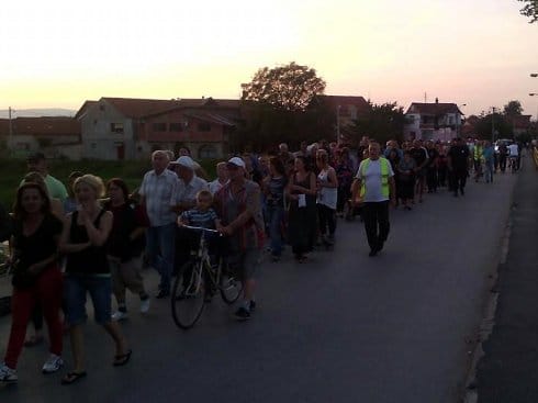 medosevac protest prosle nedelje
