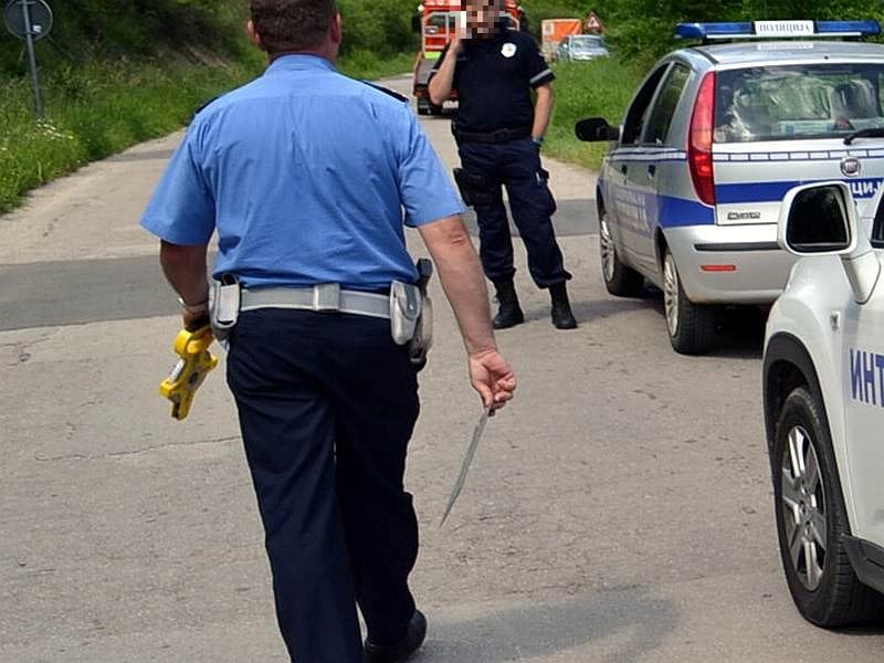 Auto udario dečaka u Prokuplju 7 Policija ilustracija Kosta JUZNE VESTI