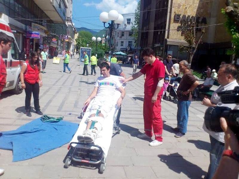 Takmičenje u pružanju prve pomoći u Vranju 13 prva pomoc