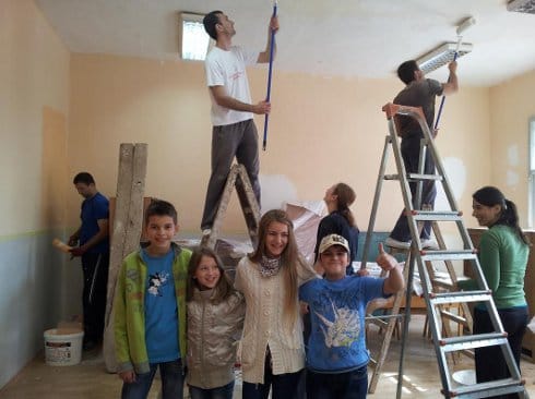 Osnovci u Proseku od sada u okrečenim učionicama 5 krecenje