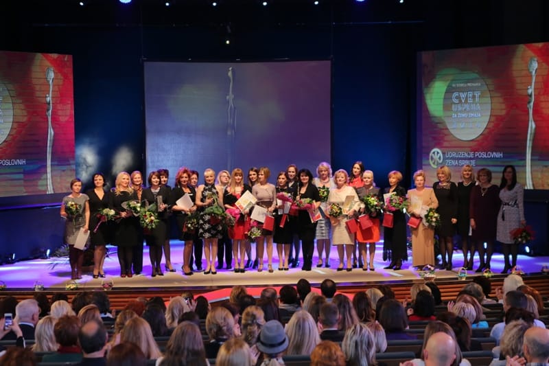Dobitnice priznanja Cvet uspeha 2014