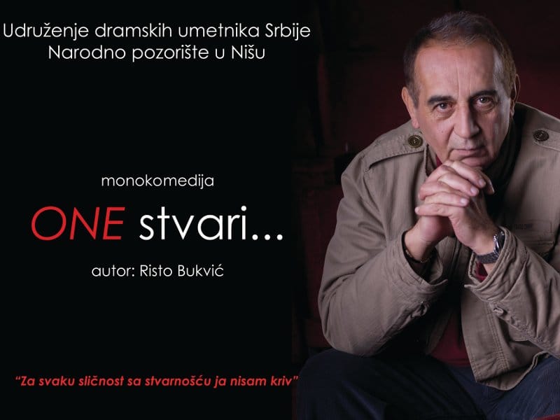 ONE stvari plakat 1