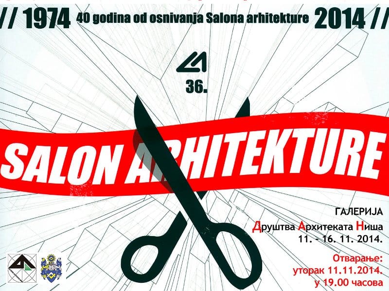 Salon ARHITEKTURE plakat