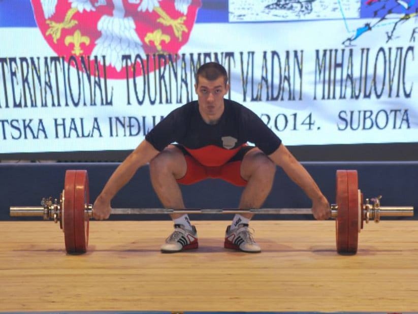 nenad kuzic dizanje tegova