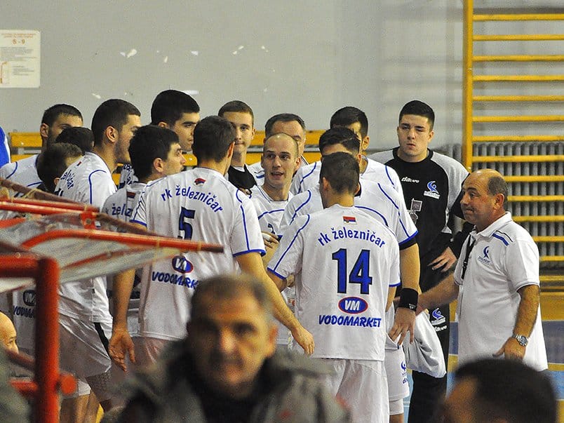 rk zeleznicar ekipa