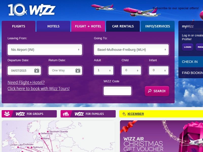 wizz air sajt