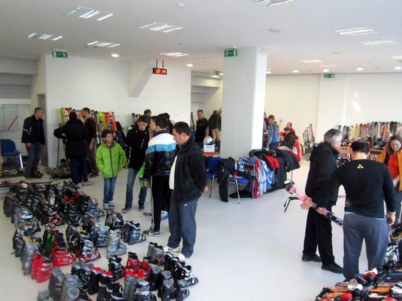 razmena skijaske opreme