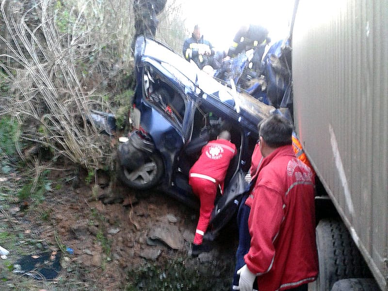 Težak udes kod hotela "Džep" 15 Udes dzep