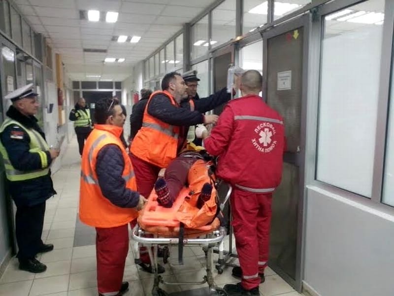 Nema životno ugroženih iz udesa kod Predajana 8 URGENTNI CENTAR LESKOVAC