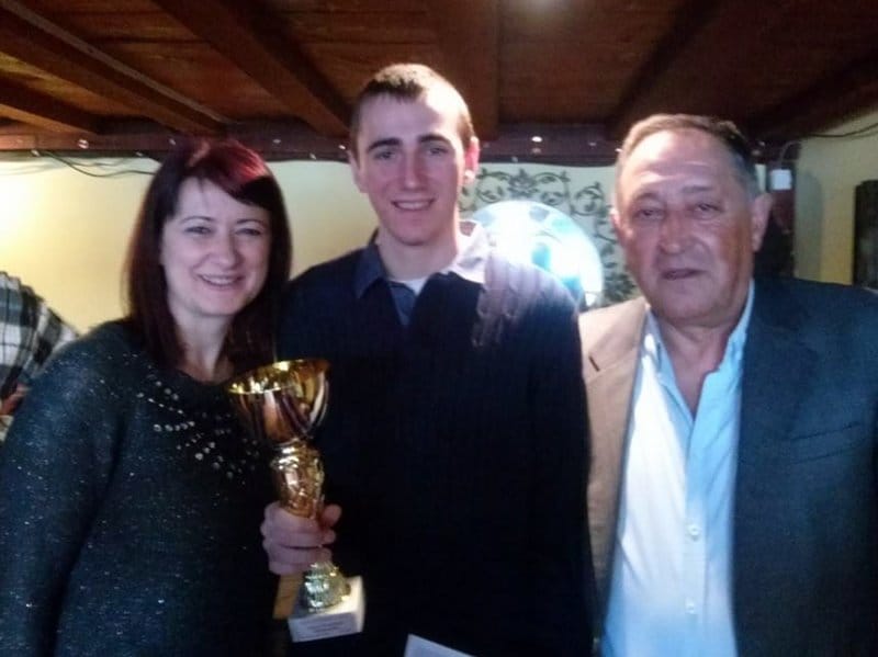 Andrija Milovanović najbolji junior u Srbiji 4 lidija mihajlovic andrija milovanovic i zoran stoiljkovic