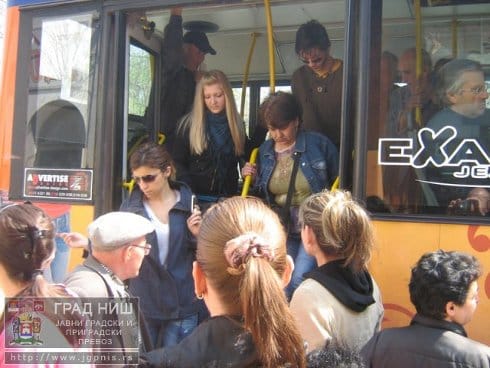 autobus guzva ulazak