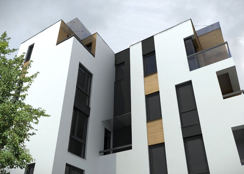 KontraStudio Zgrada u ul Cara Urosa 3D model 03