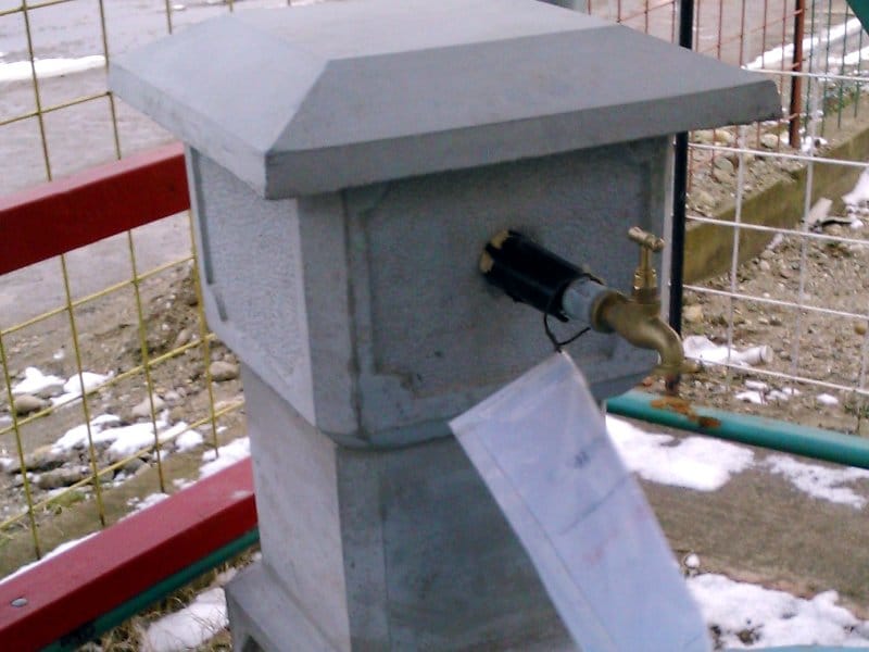 Česme u Belotincu postavljene, vode još nema 1 belotinac cesma