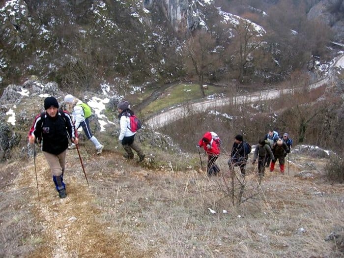 Strma staza sa Potkapine