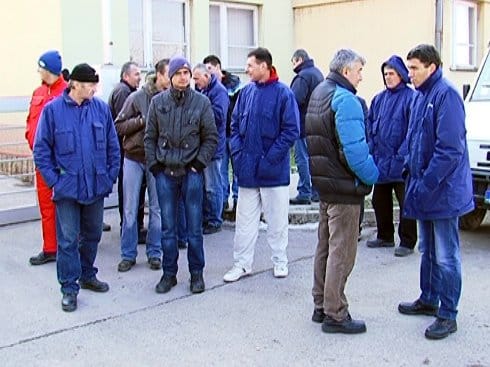 Radnici niške “Niskogradnje” obustavili rad 4 niskogradnja strajk