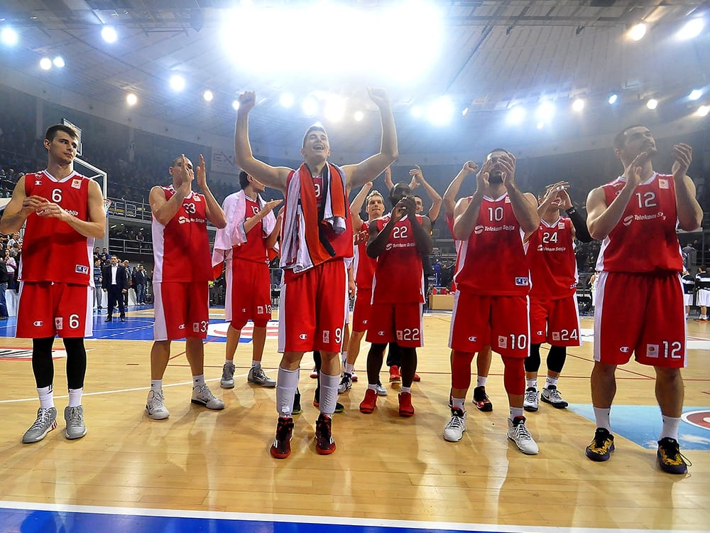 Crvena zvezda drugi finalista Kupa Koraća 1 kosarkasi zvezde u cairu