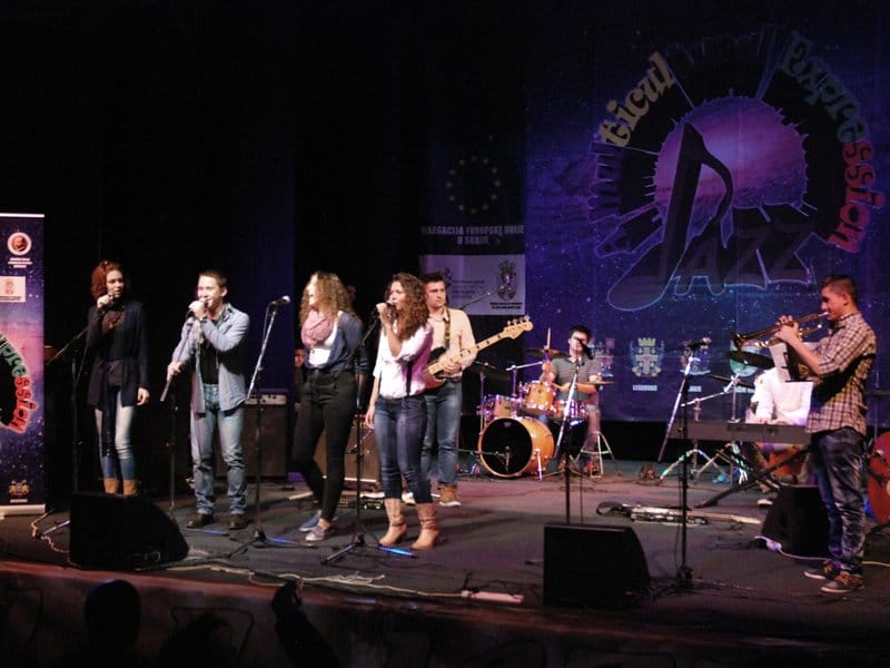 Koncert učenika džez odseka leskovačke škole u Nišu 16 Ucenici jazz odseka iz Leskovca 1