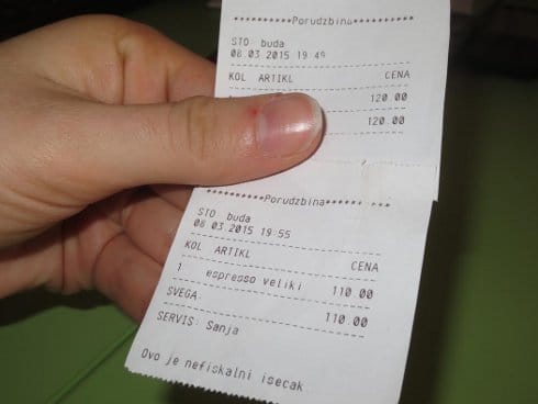 "Nefiskalnim isečcima" ugostitelji kradu hiljade evra 20 nefiskalniisechak