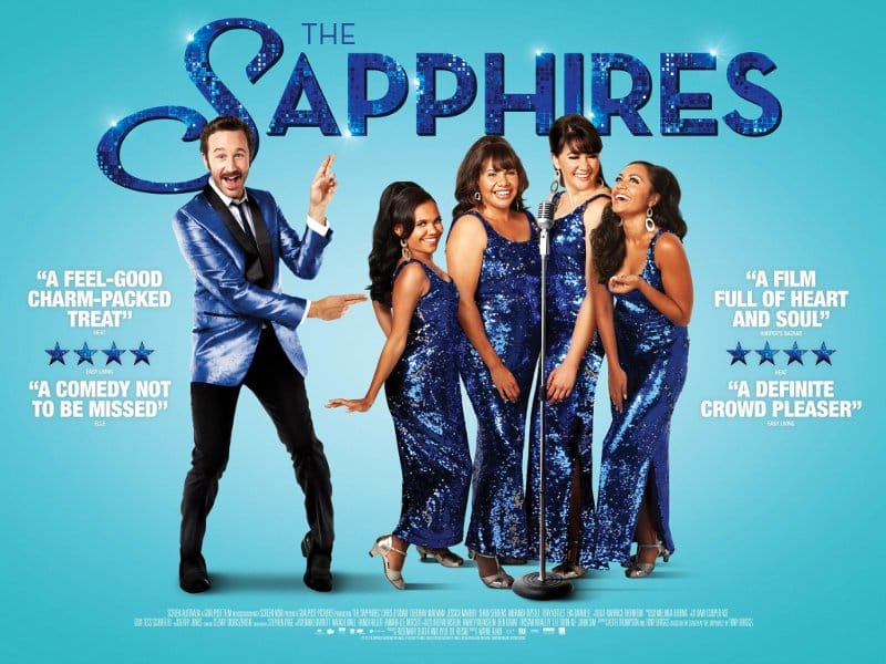 The Sapphires UK Quad Poster