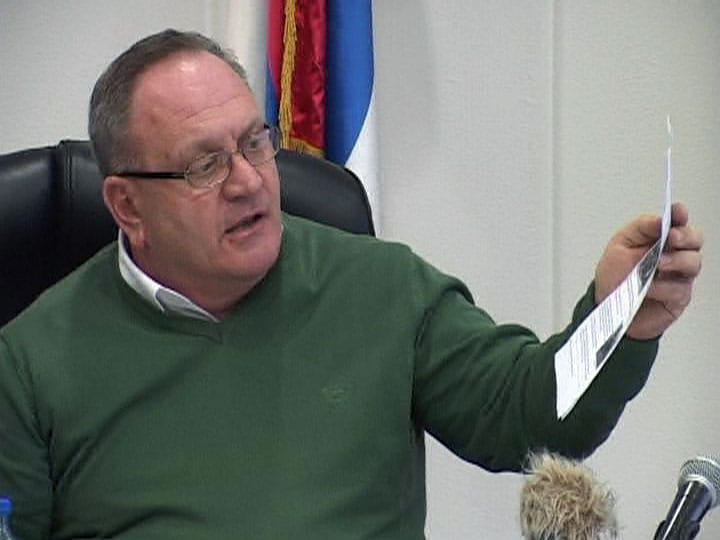 Cvetanovic drzi odstampane Juzne vesti