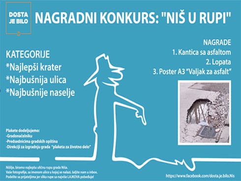 nagrada dosta je bilo