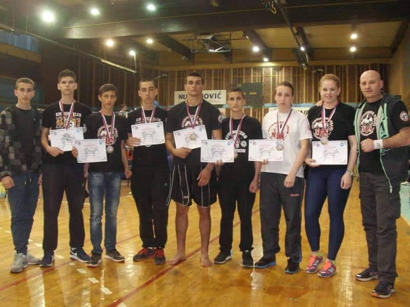 Niški kik-bokser kadetski prvak Srbije 1 kbk nis