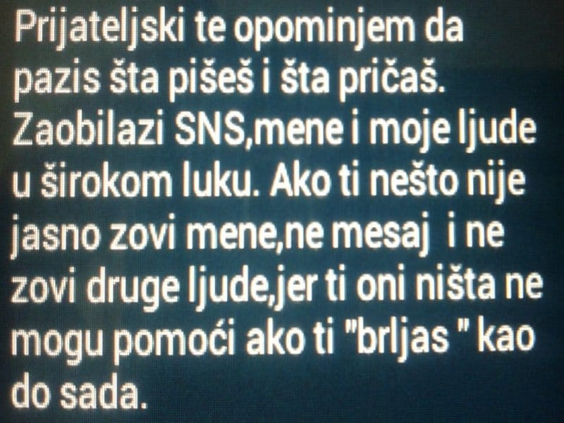 poruka sms