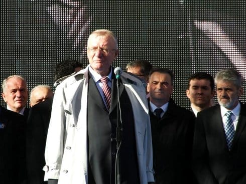 Miting radikala u centru Niša 18 seselj miting srs