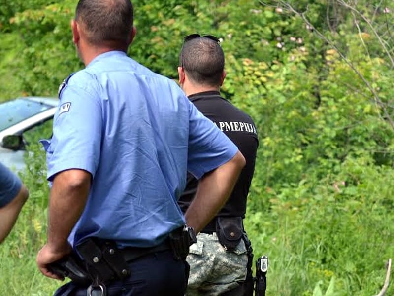 policija i zandarmerija Kosta ilustracija