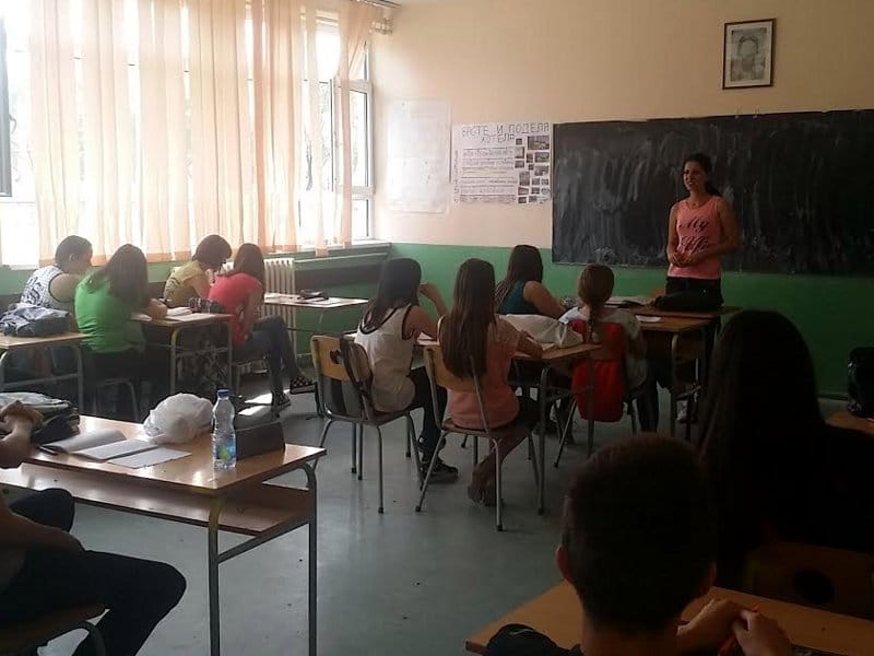 Đaci i profesori zamenili uloge 20 Ugostiteljsko turisticka skola