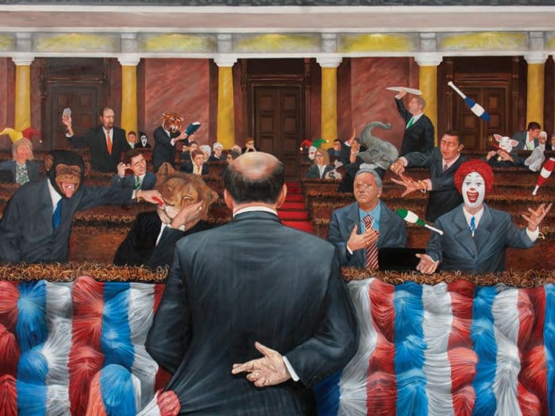 Izložba najboljih radova "Niš Art Fondacije" 8 cirkus boris jeknic