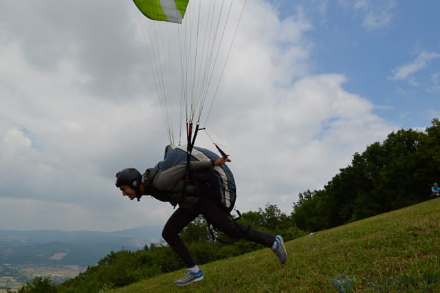 Goran Djurkovic na poletanju