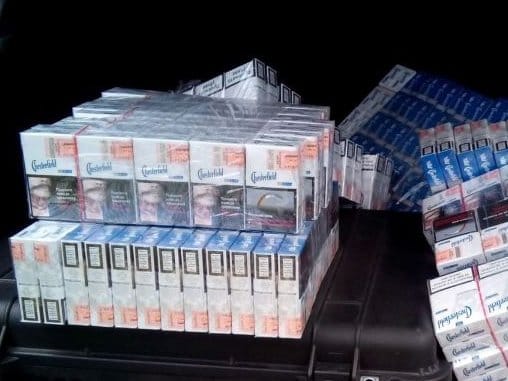 Kod Aleksinca zaplenjeno blizu 15.000 paklica cigareta 15 cigare