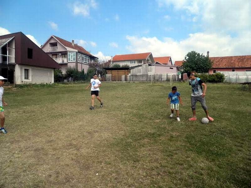 fudbal na novom igralistu