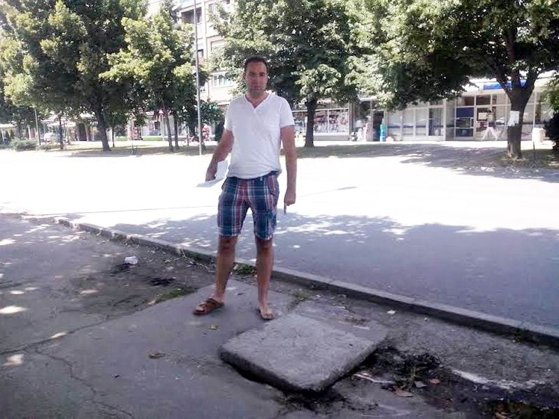 covek upao u sahtu u centru leskovca 1