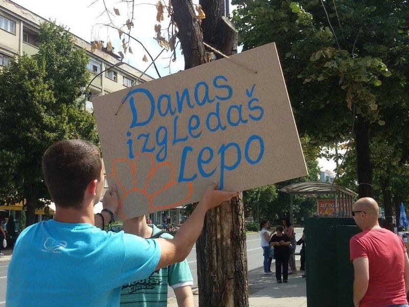 Leskovac prekriven pozitivnim porukama 11 lepe poruke u leskovcu