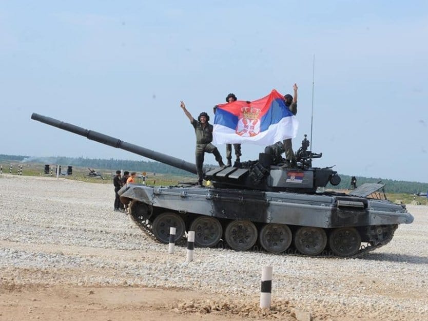 I niški tenkisti u finalu biatlona u Rusiji 14 Srbija tenkovski biatlon