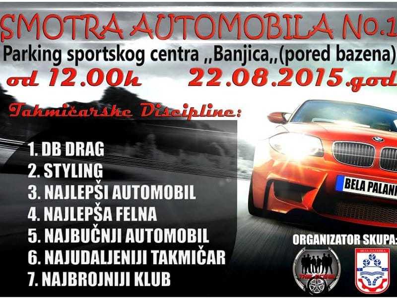 Na Smotri automobila i izbor najbučnijeg 18 Auto smotra