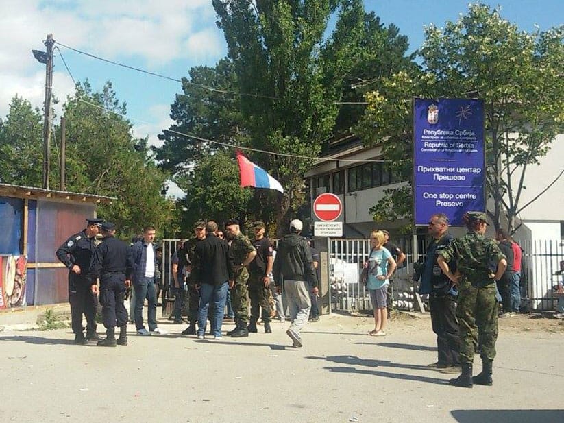 Presevo prihvatni centar