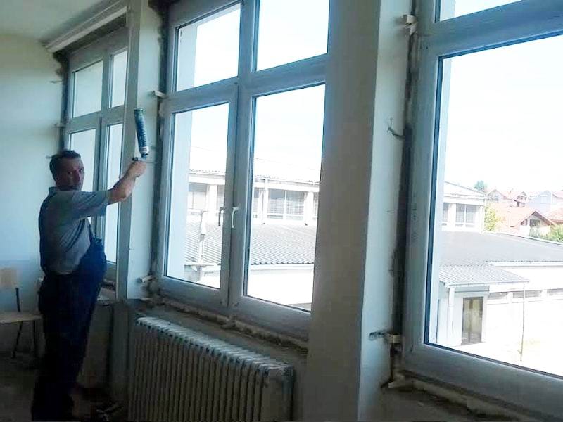 novi prozori u prokupackoj skoli