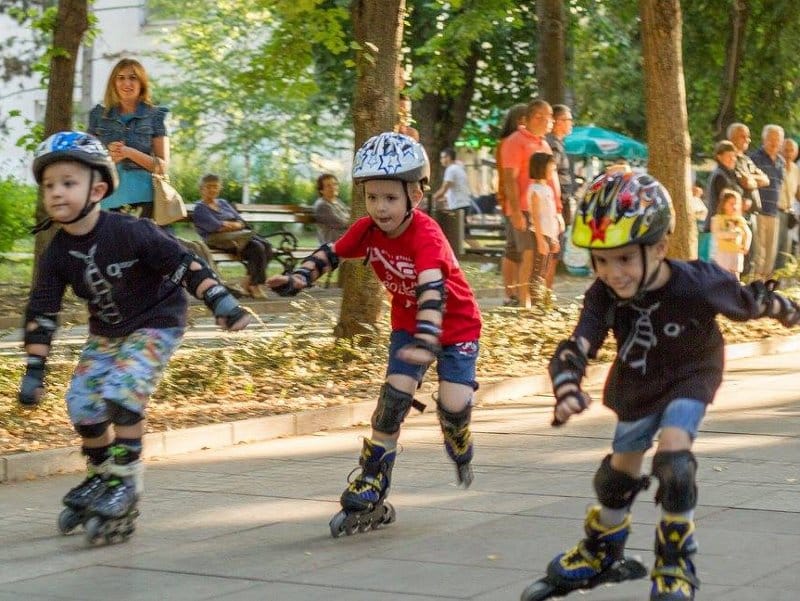 Trka na rolerima u Čairu 1 Roler kup