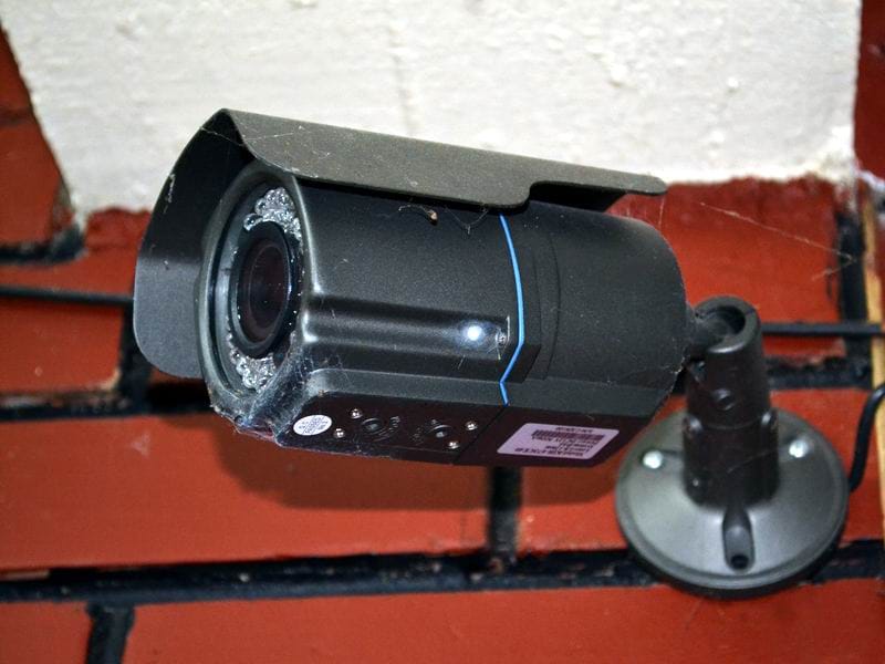 Video nadzor kamere ilustracija Kosta