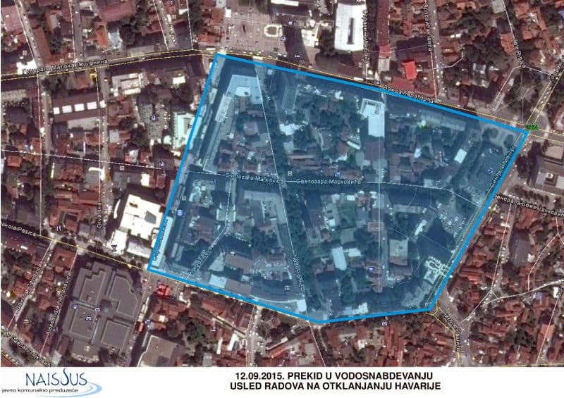 naisus vodosnabdevanje