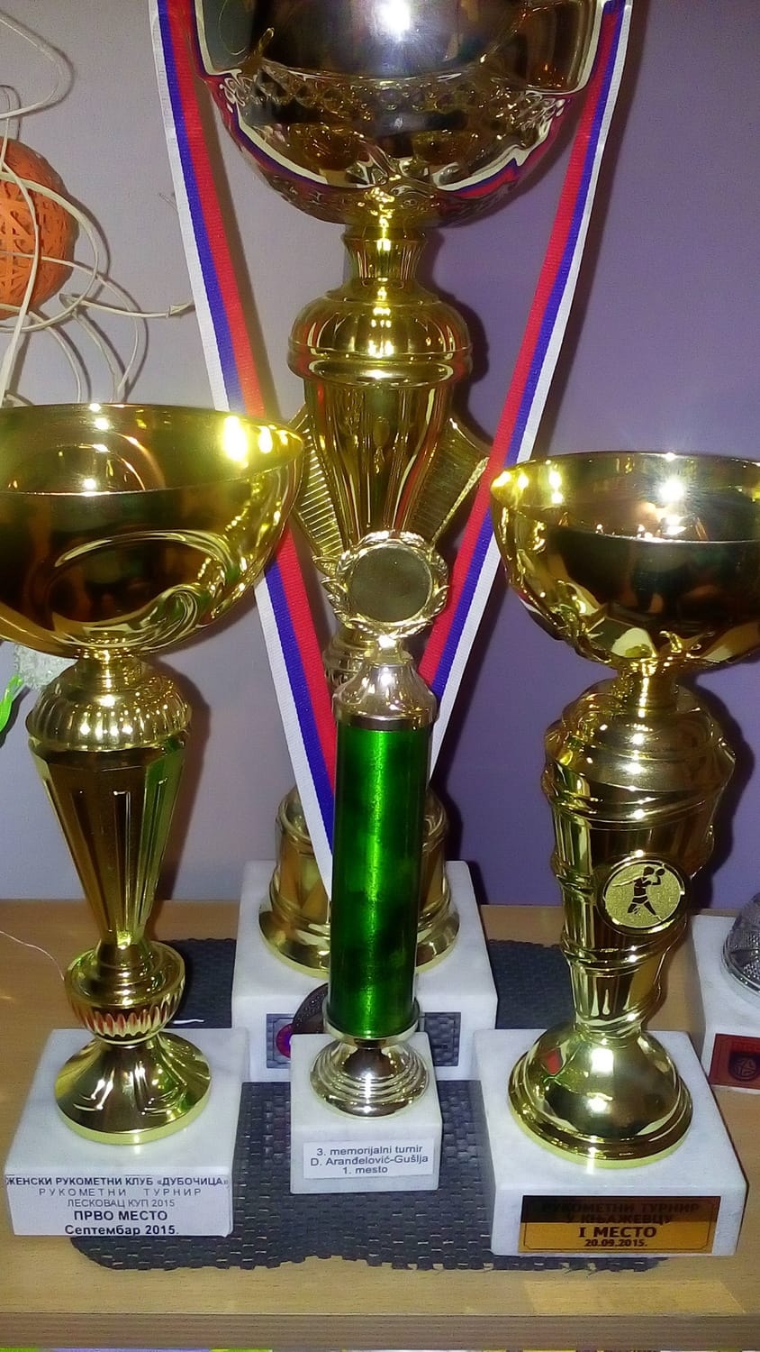 Osvojeni turniri I mesto