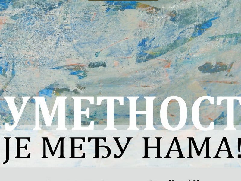 Studenti slikaju zajedno sa Nišlijama 14 Umetnost je medju nama PLAKAT WEB